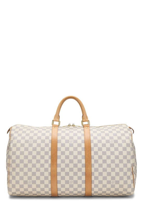 Louis Vuitton Damier Azur Keepall 50