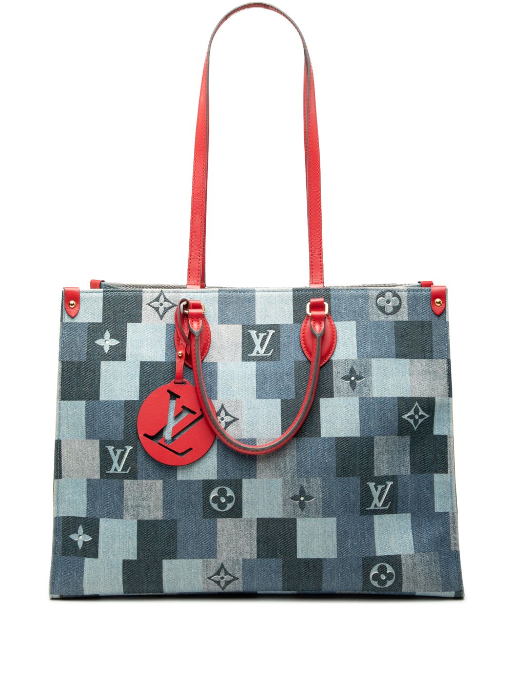 2021-2026 Monogram Denim Onthego GM satchel