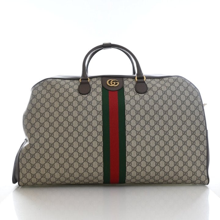 Gucci Large GG Supreme Savoy Duffle