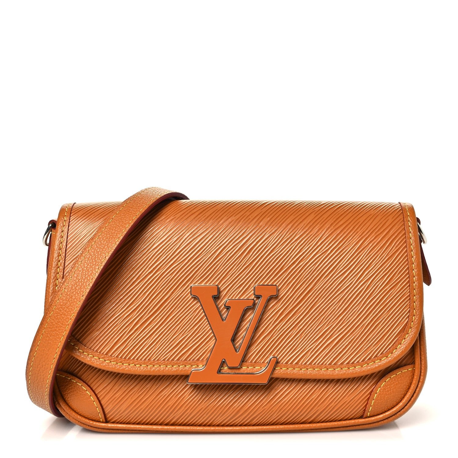 Louis Vuitton Epi Buci Crossbody Gold Honey