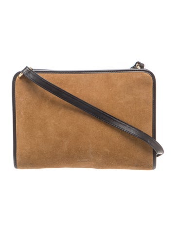 Suede Crossbody Bag