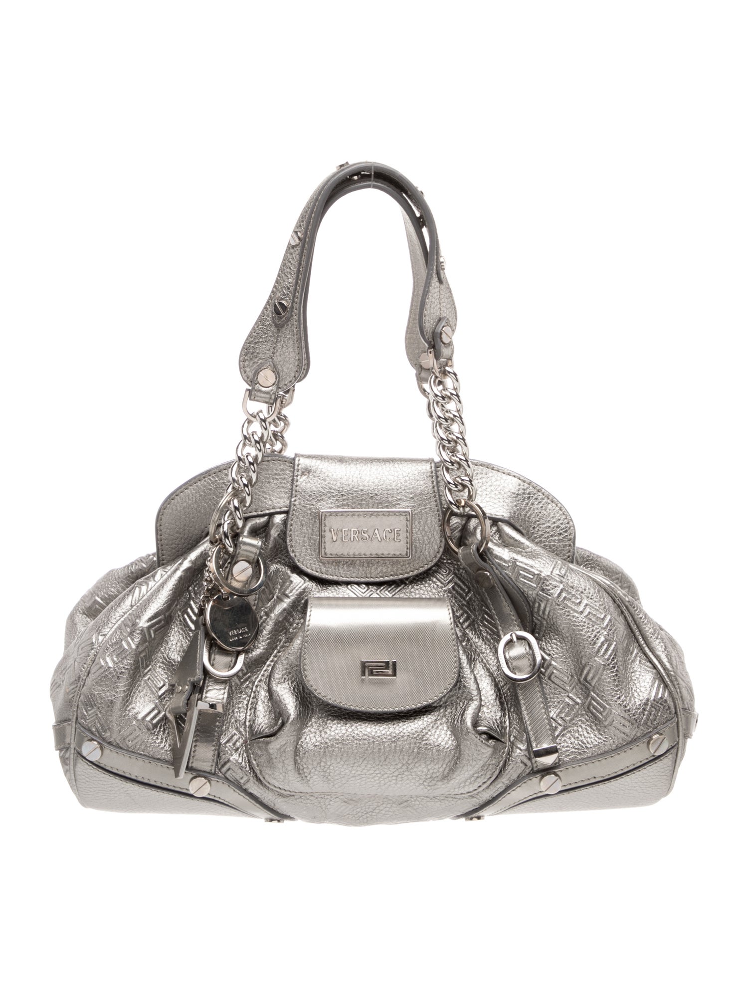 Leather Top Handle Bag