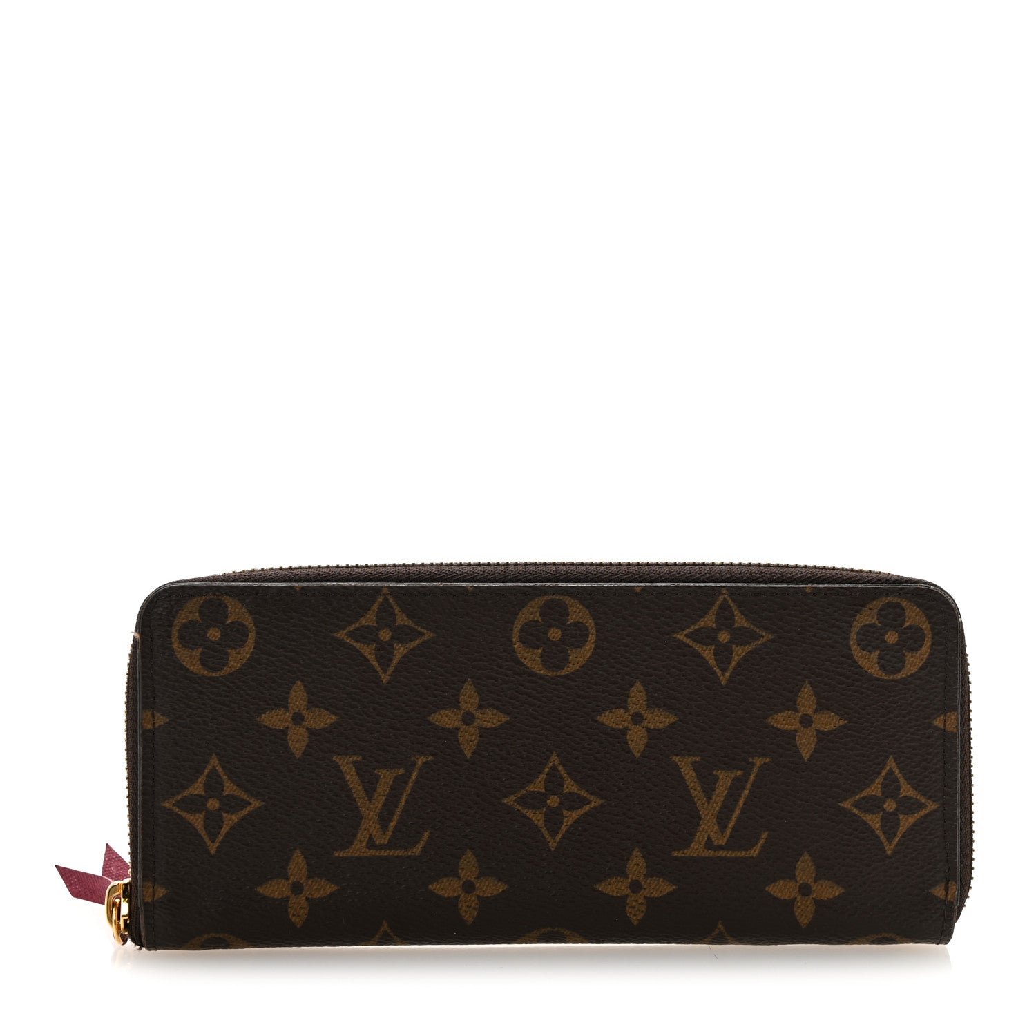 Louis Vuitton Monogram Clemence Wallet Fuchsia