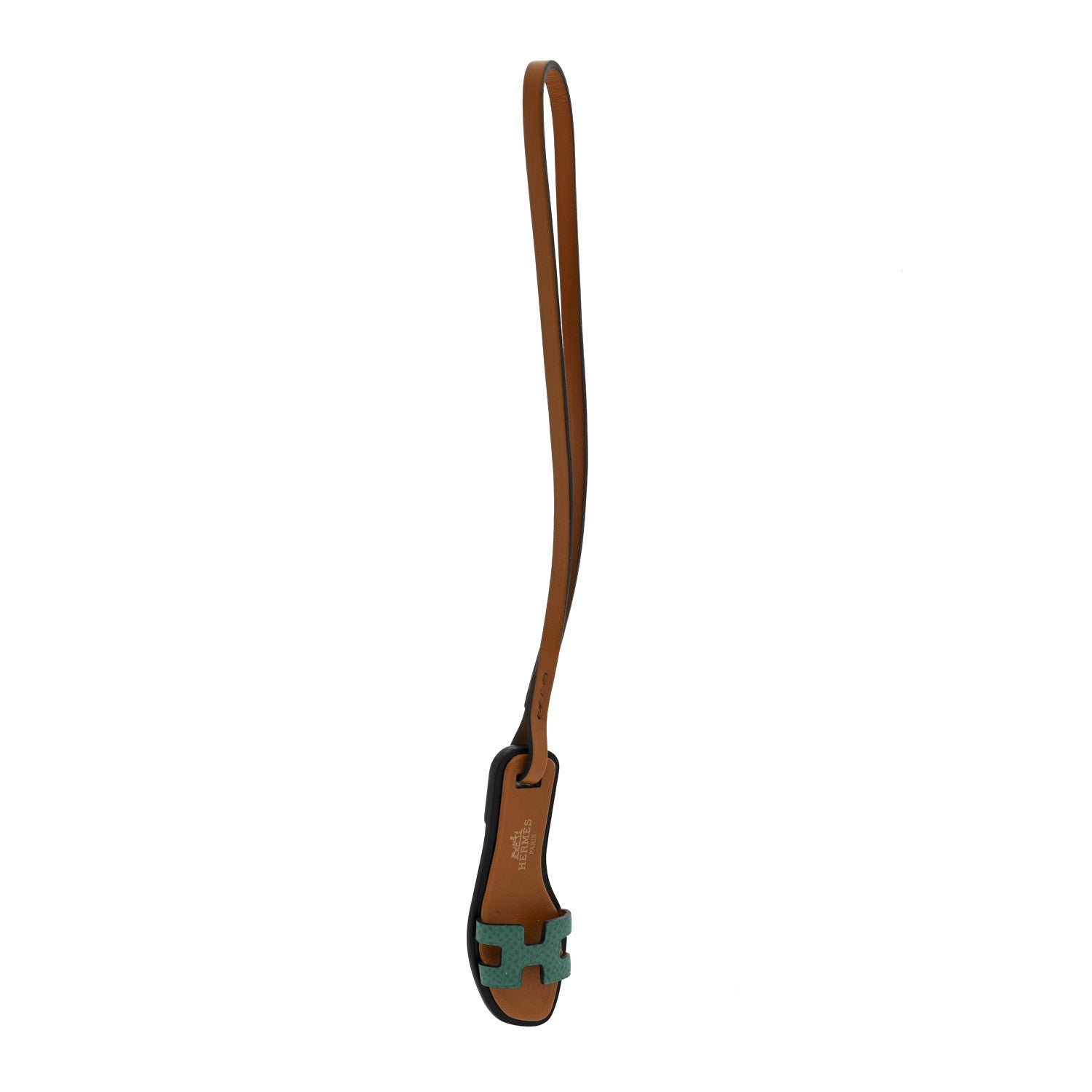 Hermes Epsom Butler Calfskin Hunter Oran Nano Bag Charm Vert Jade
