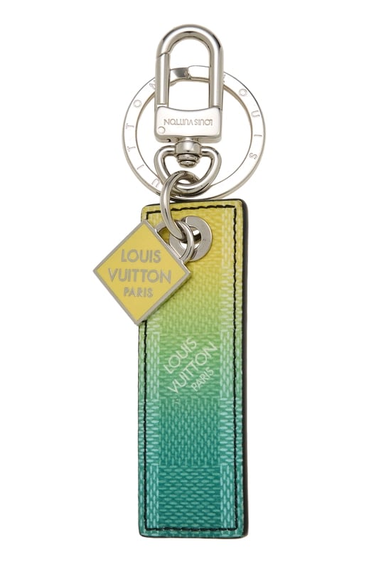 Green Acrylic Prism Key Chain