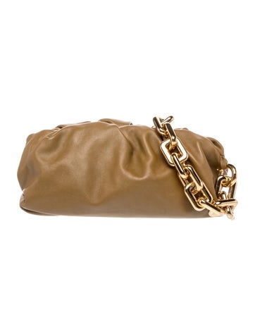 Leather Chain Pouch