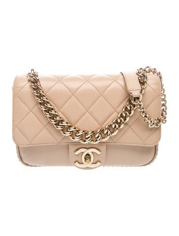 Large Studded CC Flap Bag