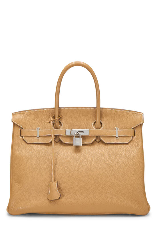 Hermes Natural Sable Togo Birkin 35