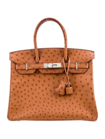 Hermes Ostrich Birkin 30