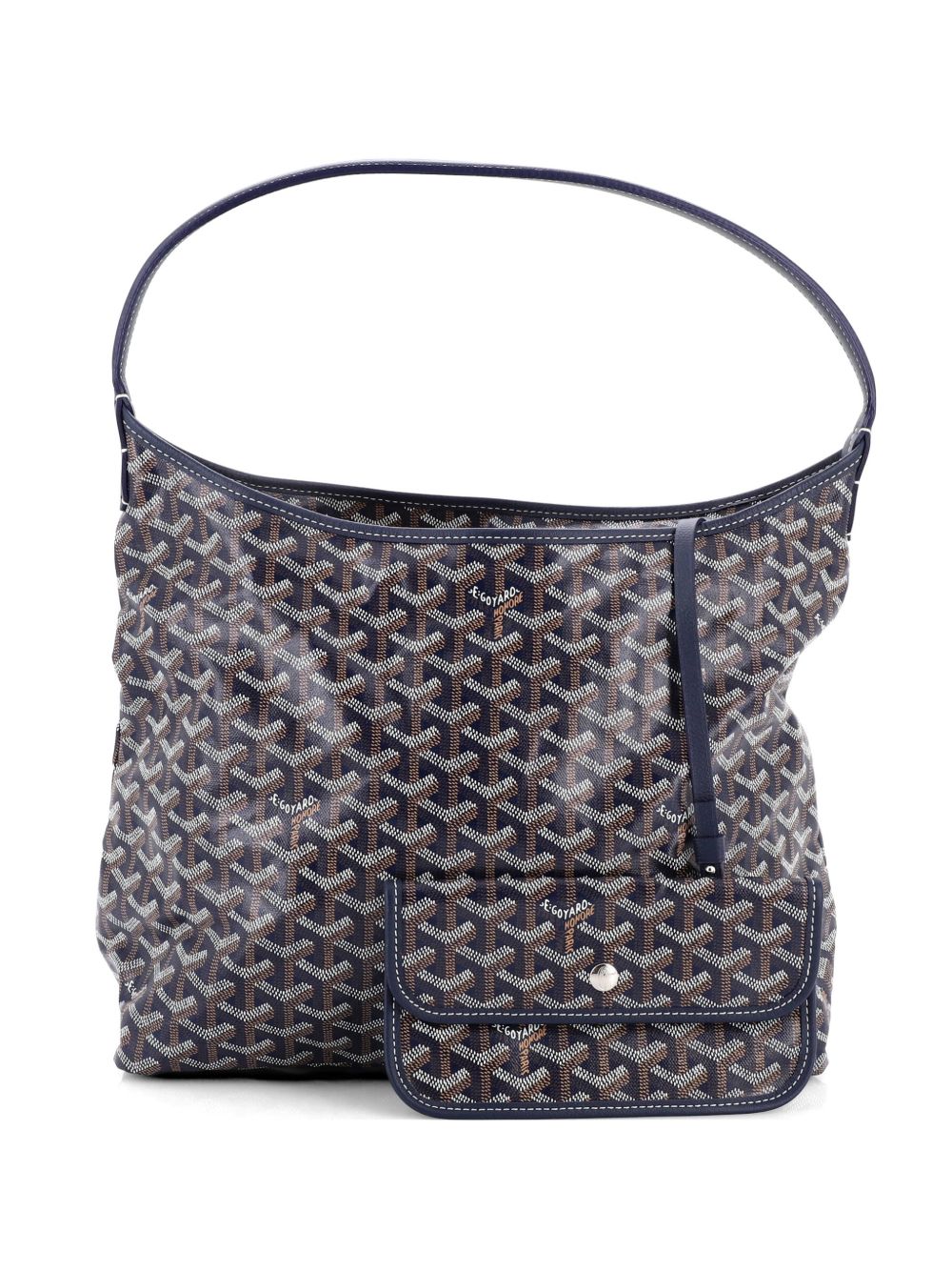 Boheme Printed Coated Canvas hobo bag