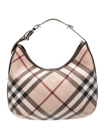 Super Nova Check Shoulder Bag Large