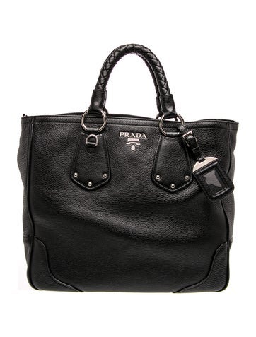 Vitello Daino Leather Vitello Daino Handle Bag