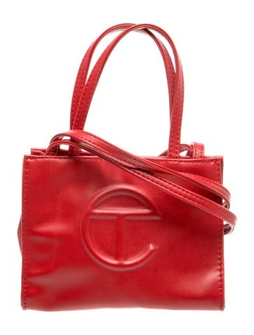 Vegan Leather Telar Mini Leather Handle Bag