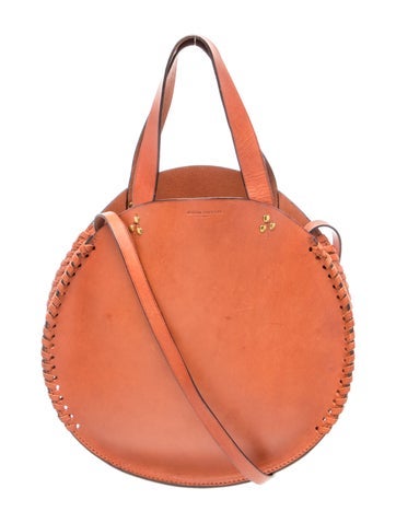 Jerome Dreyfuss Leather Top Handle Bag