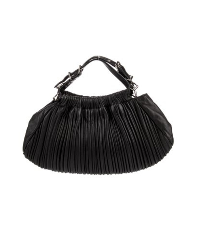 Miu Miu Miu Leather Top Handle Bag