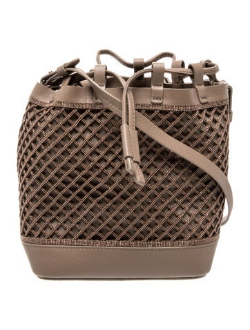 Leather Bucket Bag