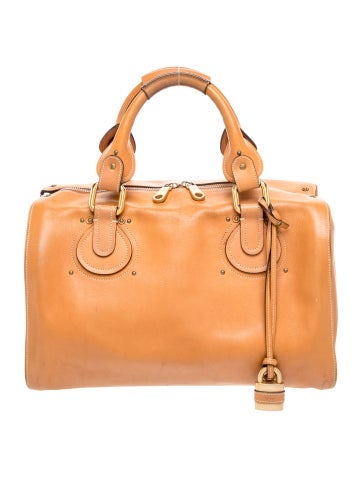 Leather Top Handle Bag
