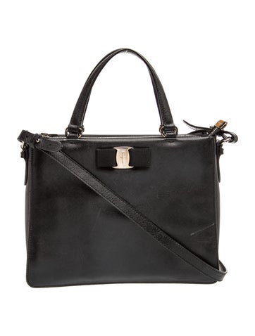 Calf Leather Top Handle Bag