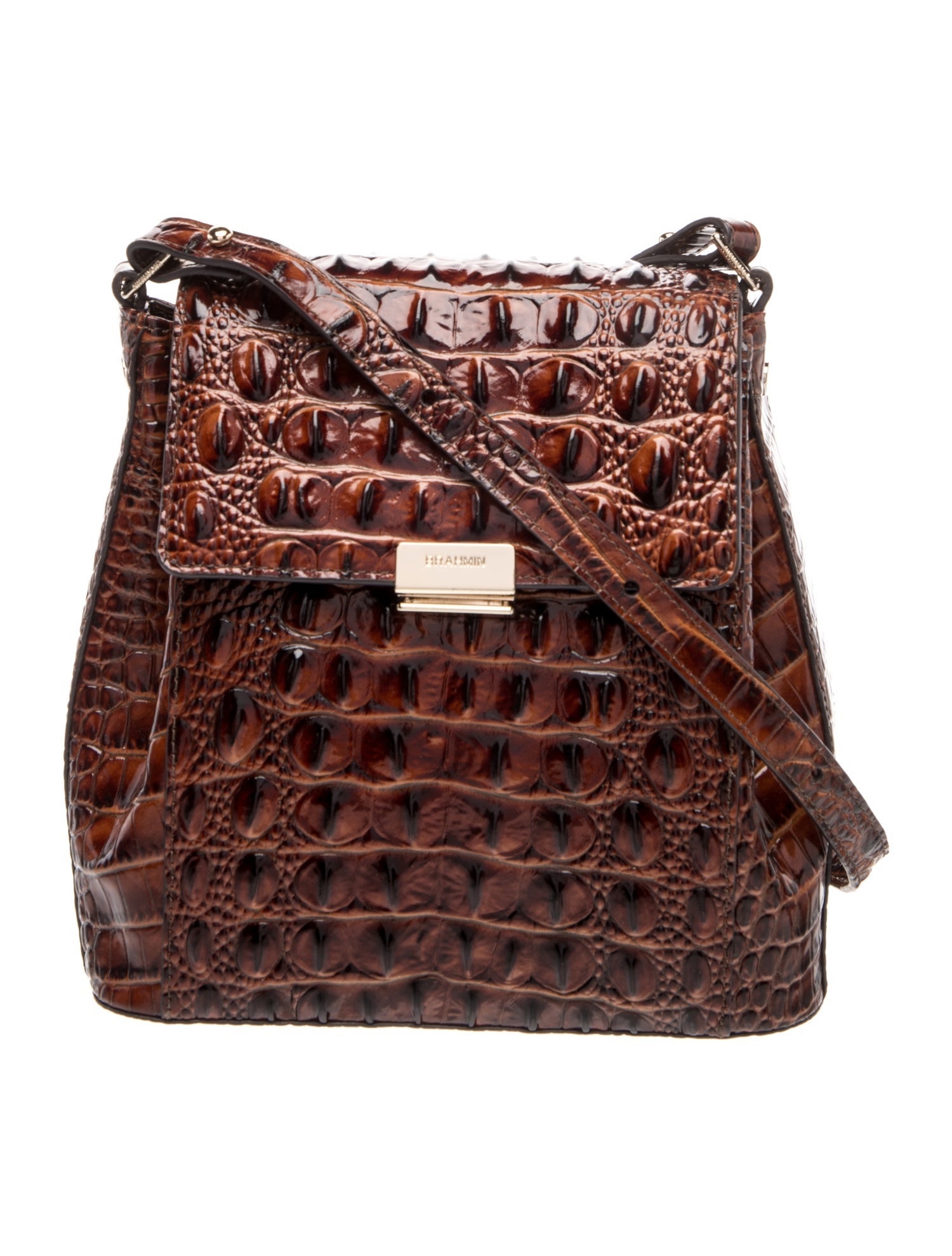 Balmain Leather Crossbody Bag