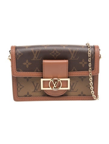 LV Monogram Dauphine Wallet on Chain