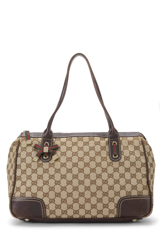 Brown Original GG Canvas Princy Tote