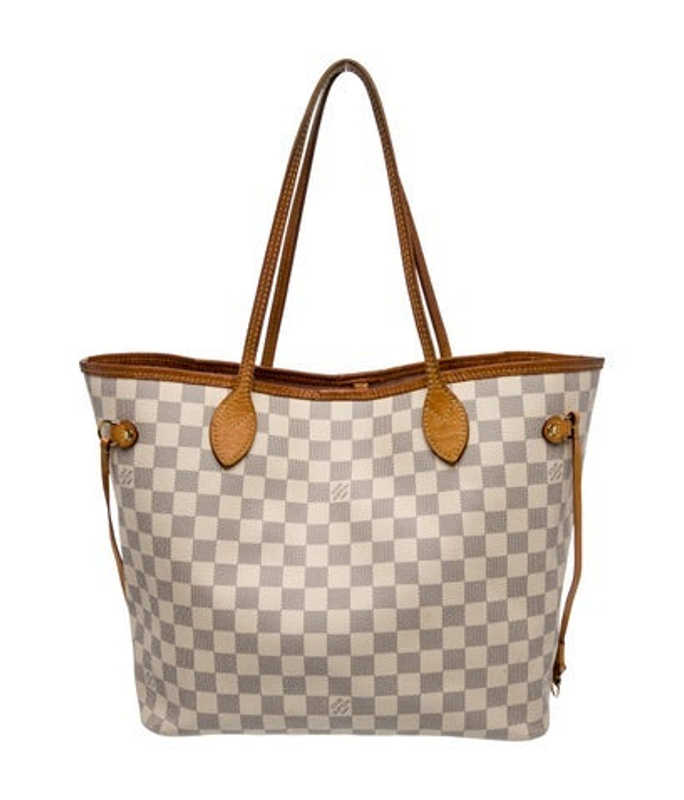 Louis Vuitton Vuitton Damier Azur Neverfull Mm