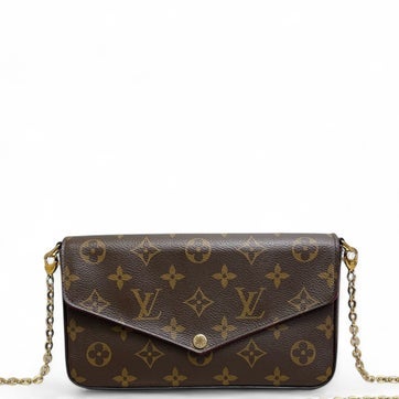 Coated Canvas Pochette Felicie