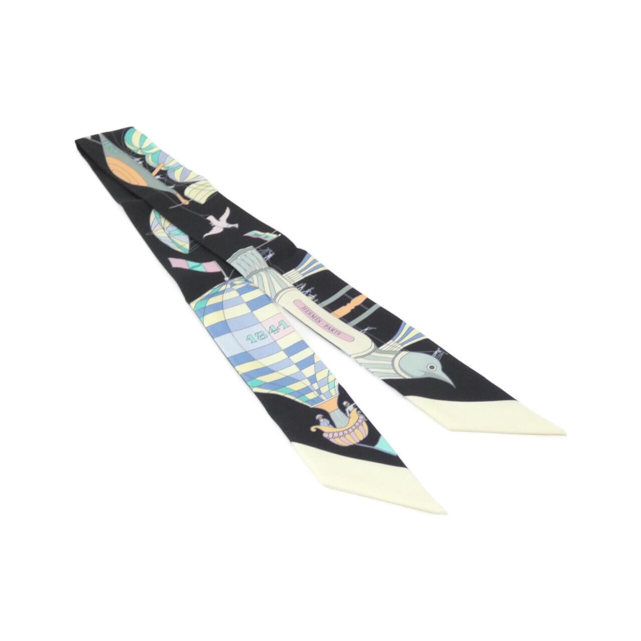 Hermes LES FOLIES DU CIEL Twilly 061722S Scarf