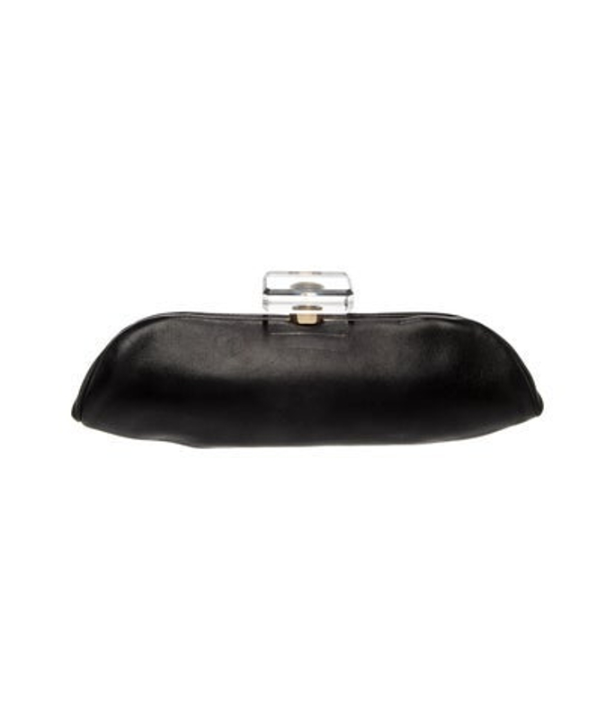 Chanel Embellished Leather Clutch