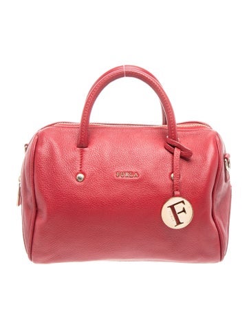 Leather Top Handle Bag