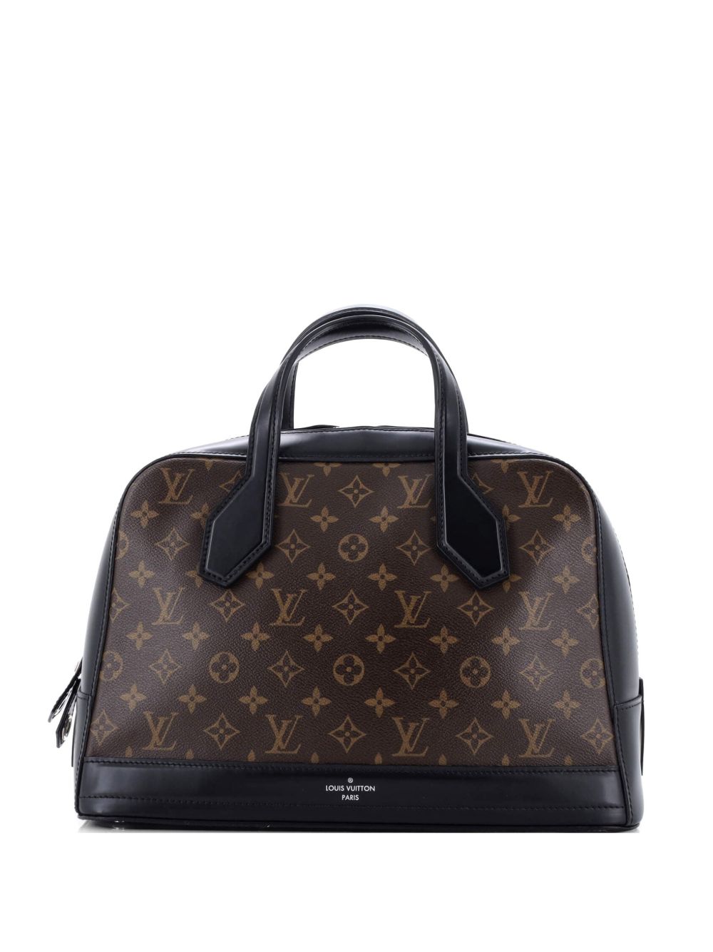 Dora Handbag Monogram Canvas and Calfskin MM satchel