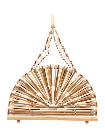 Cult Gaia Bamboo Top Handle Bag