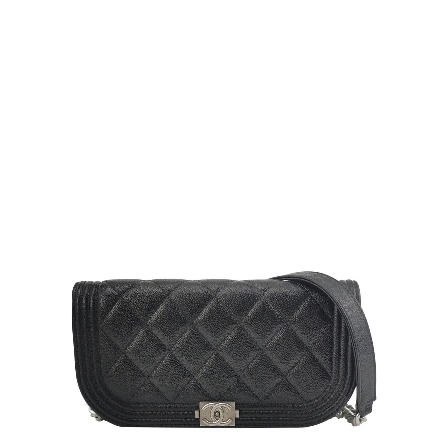 Calfskin Boy Wallet On Chain