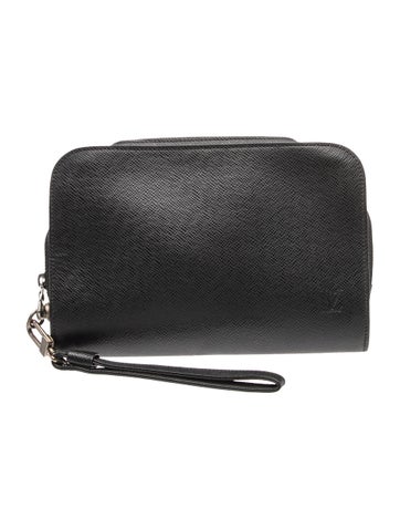 Taiga Leather Clutch