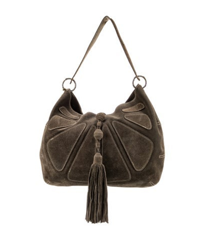 Anya Hindmarch Hindmarch Suede Shoulder Bag