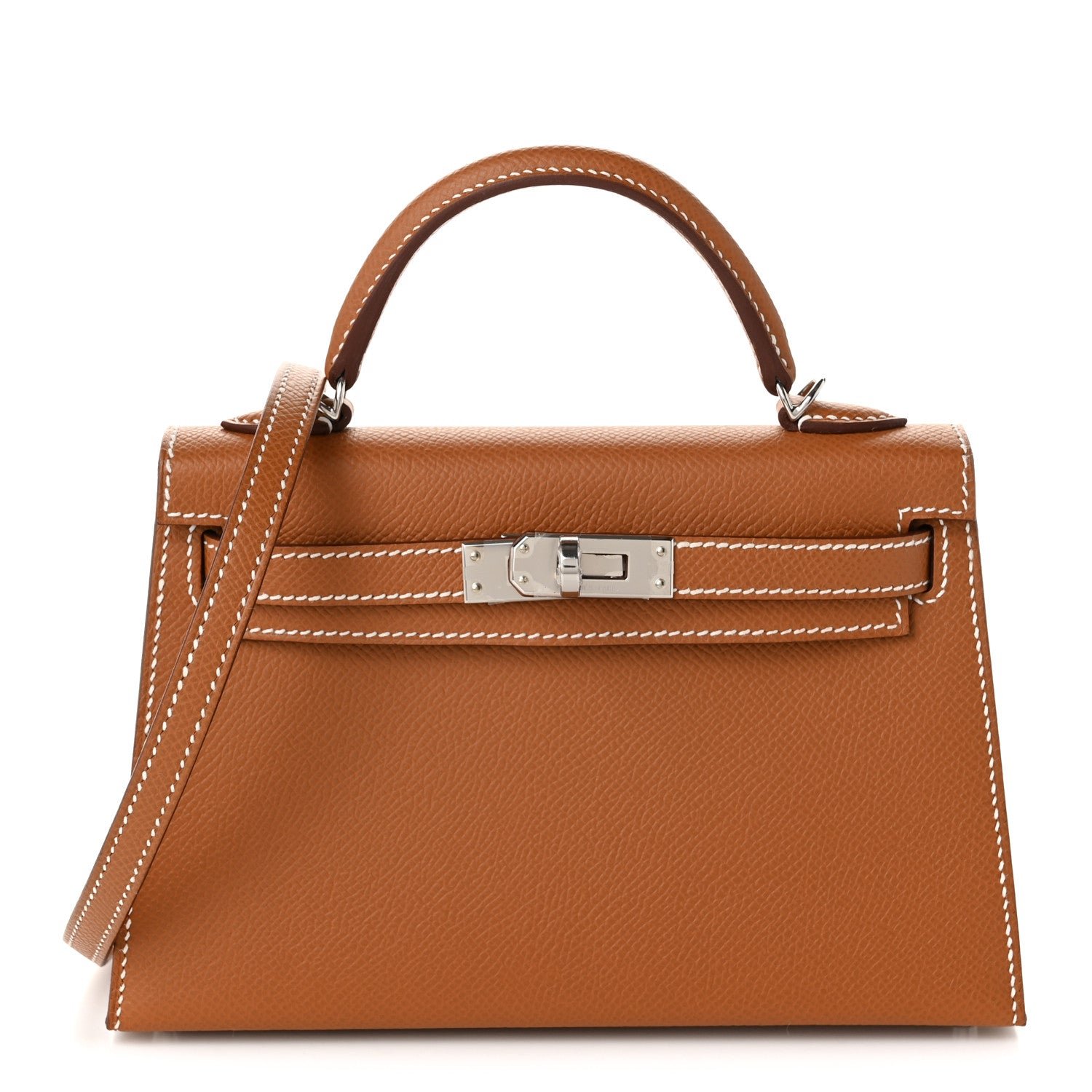 Hermes Epsom Mini Kelly Sellier 20 Gold
