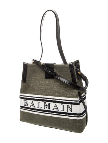 Balmain Signature Intarsia Small