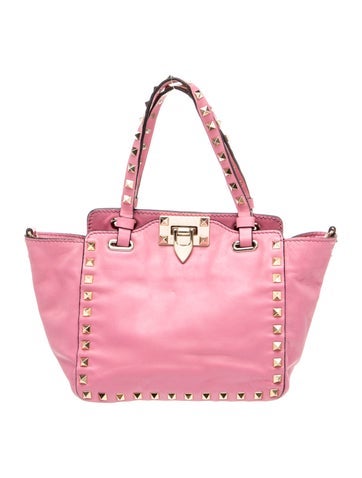 Rockstud Top Handle Bag