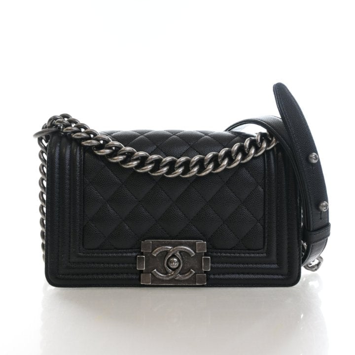 Chanel Small Caviar Boy Bag