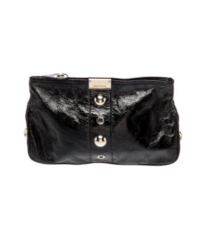 Jimmy Choo Choo Patent Leather Clutch