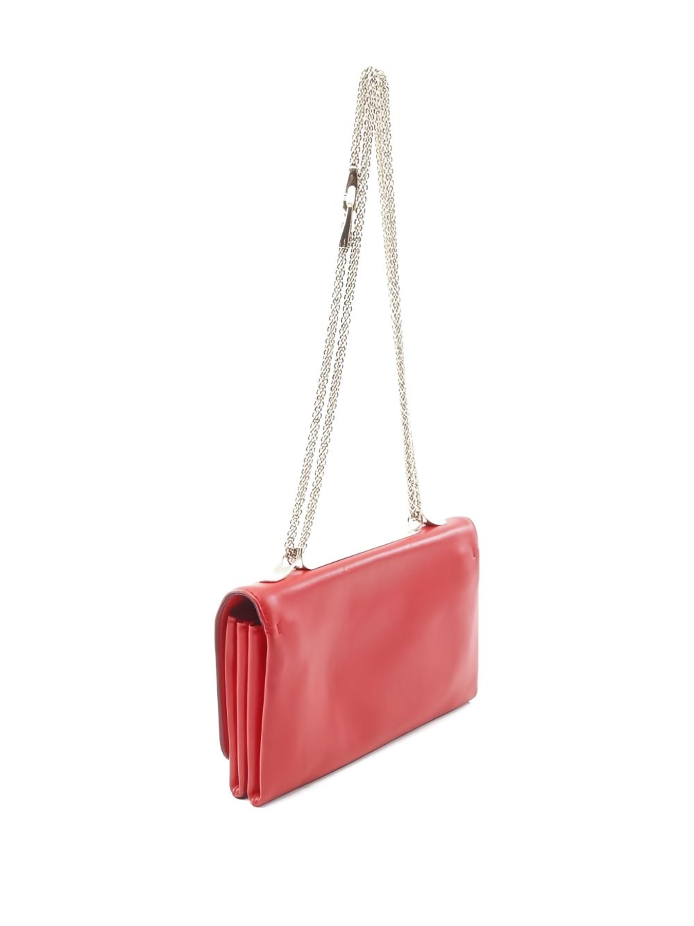 Valentino Garavani 2000s chain rockstud leather shoulder bag