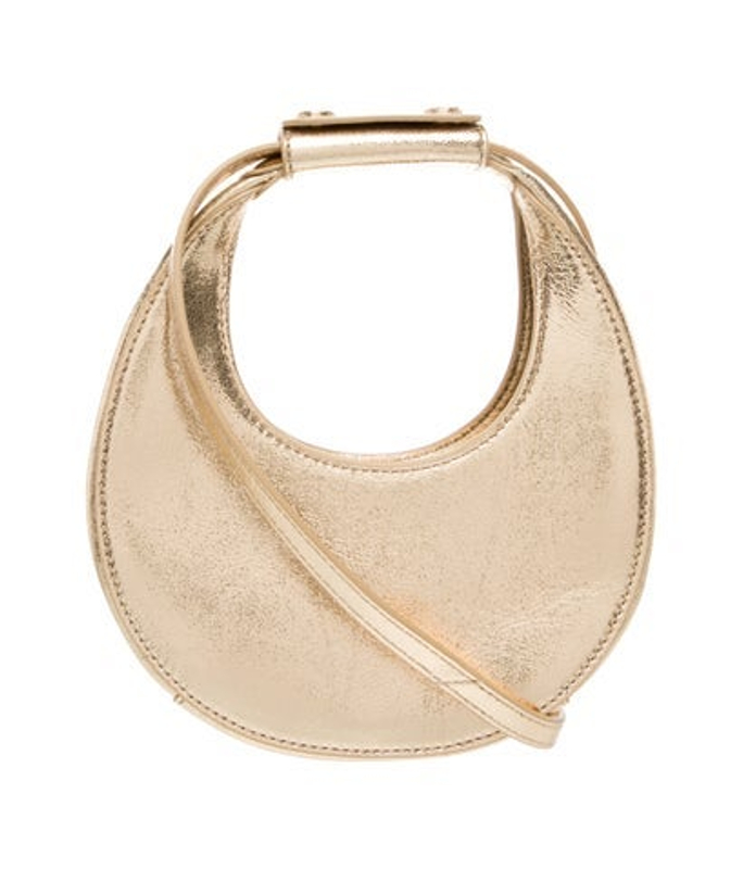 Staud Leather Top Handle Bag