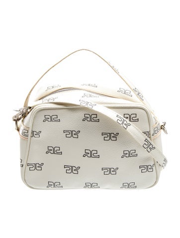 Courreges Leather Crossbody Bag