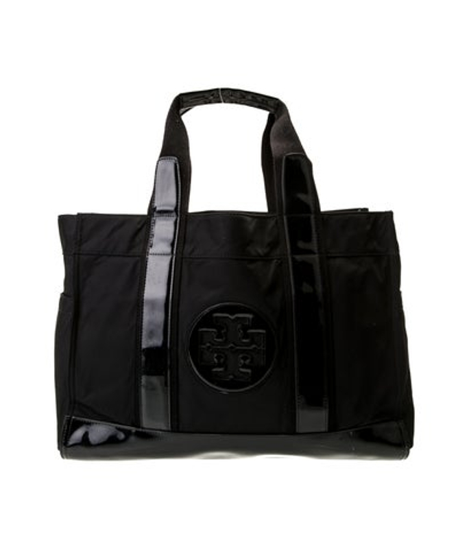 Tory Burch Burch Patent Leather Weekender Bag