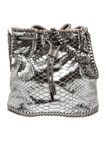 Vegetarian Leather Bucket Bag