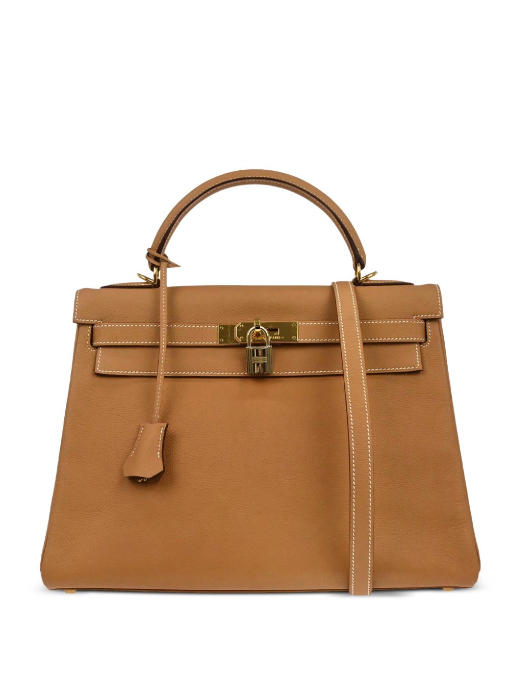 2004 Kelly 32 Retourne leather handbag