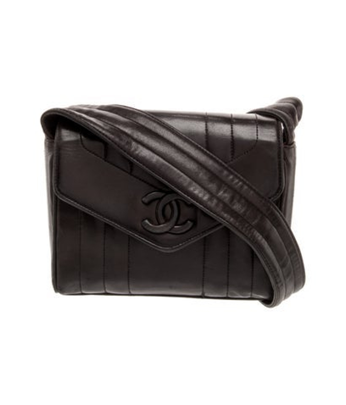 Chanel Vintage Vertical Quilt Flap Bag