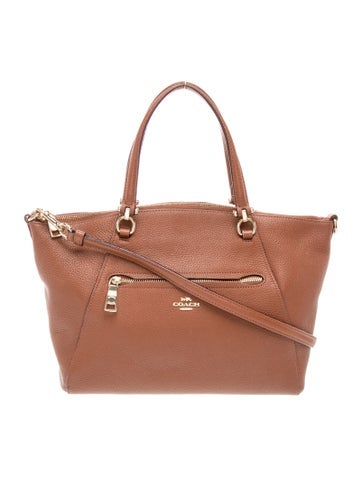 Leather Top Handle Bag