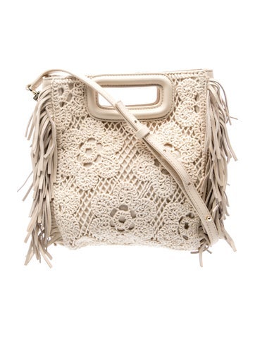 Maje Leather Crossbody Bag