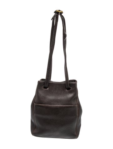 Leather Bucket Bag Vintage
